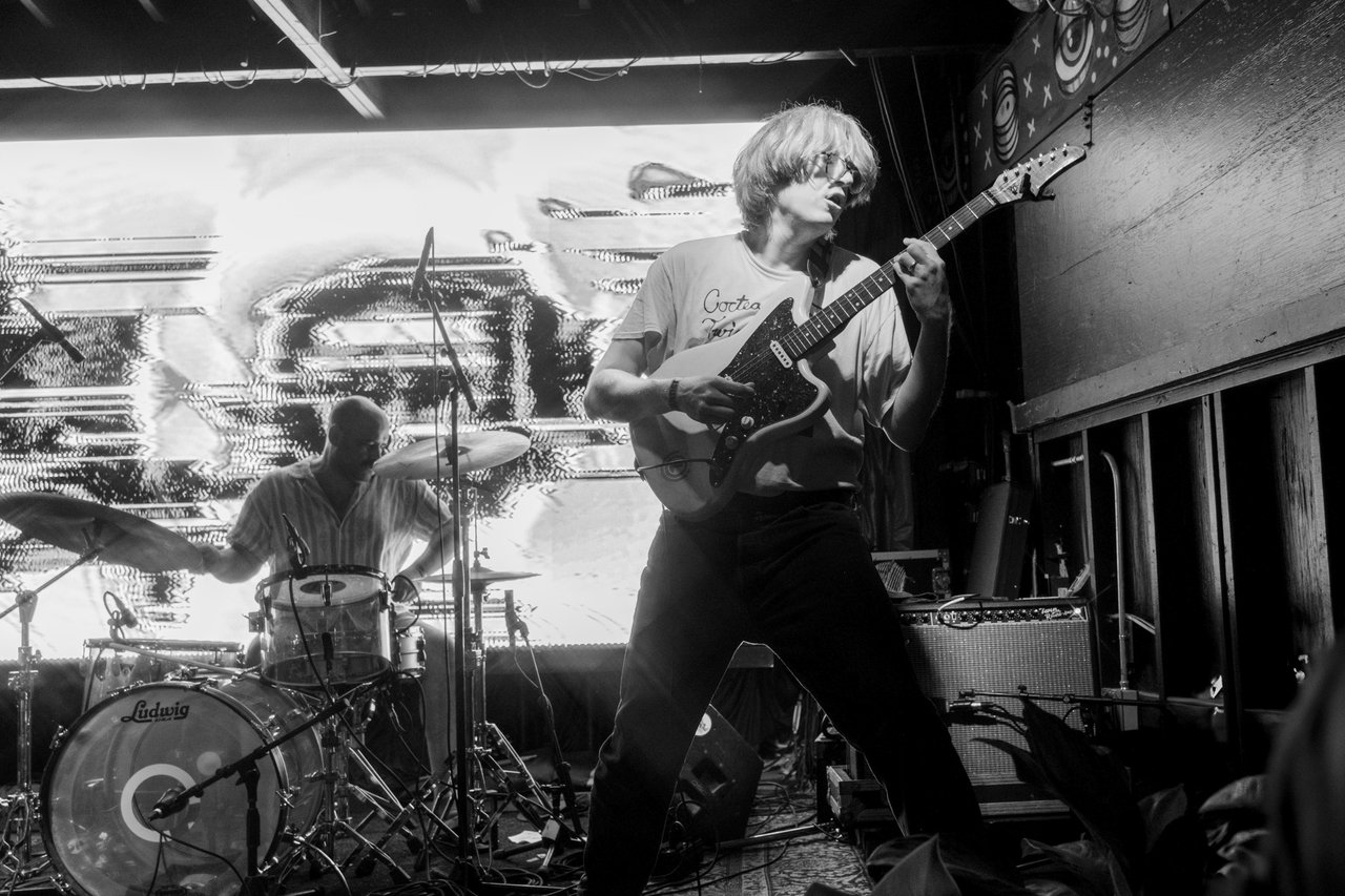 Caufield Schnug rockin' out, Shot by Dina Zeid