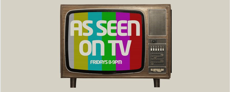 AS SEEN ON TV banner