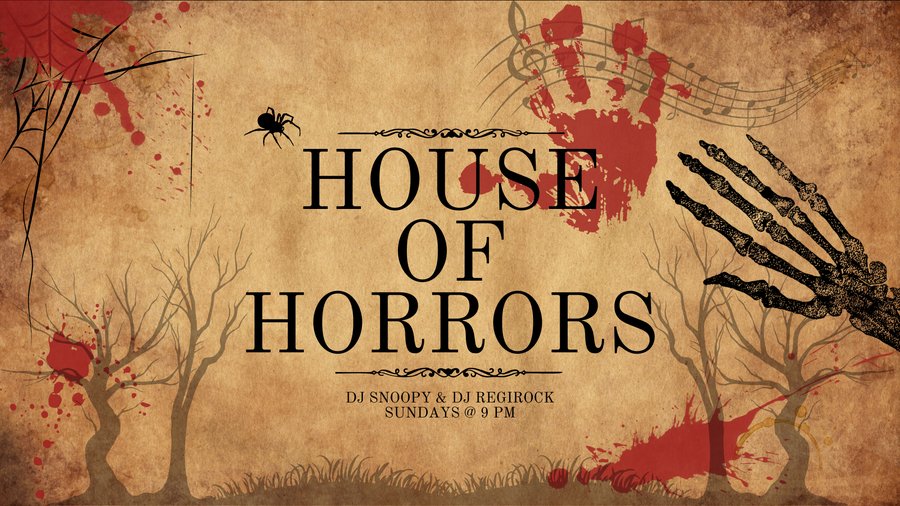 HOUSE OF HORRORS banner