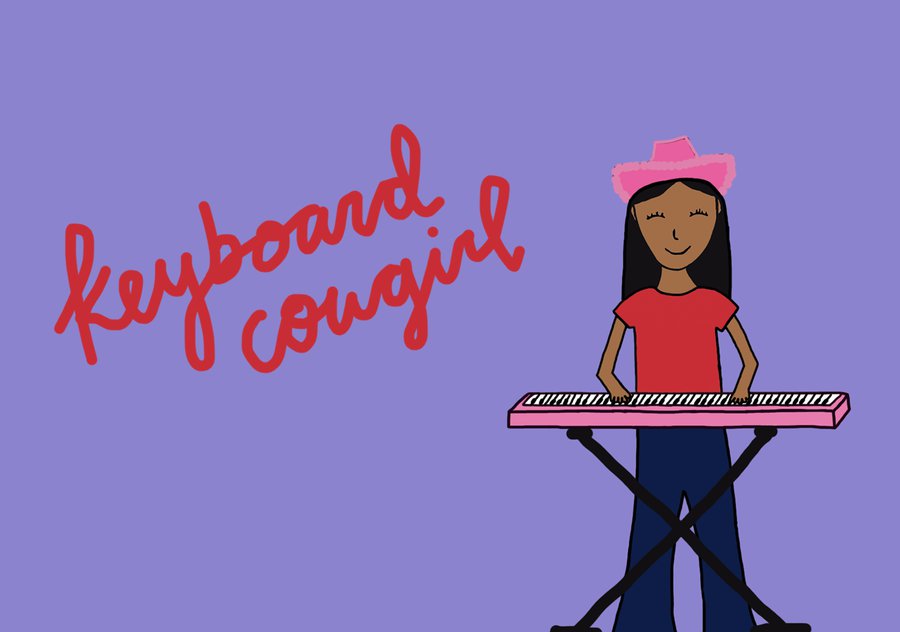 Keyboard Cowgirl banner
