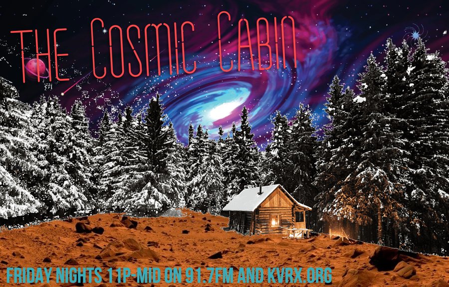 the cosmic cabin banner
