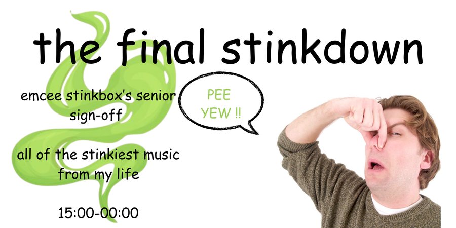 the final stinkdown banner