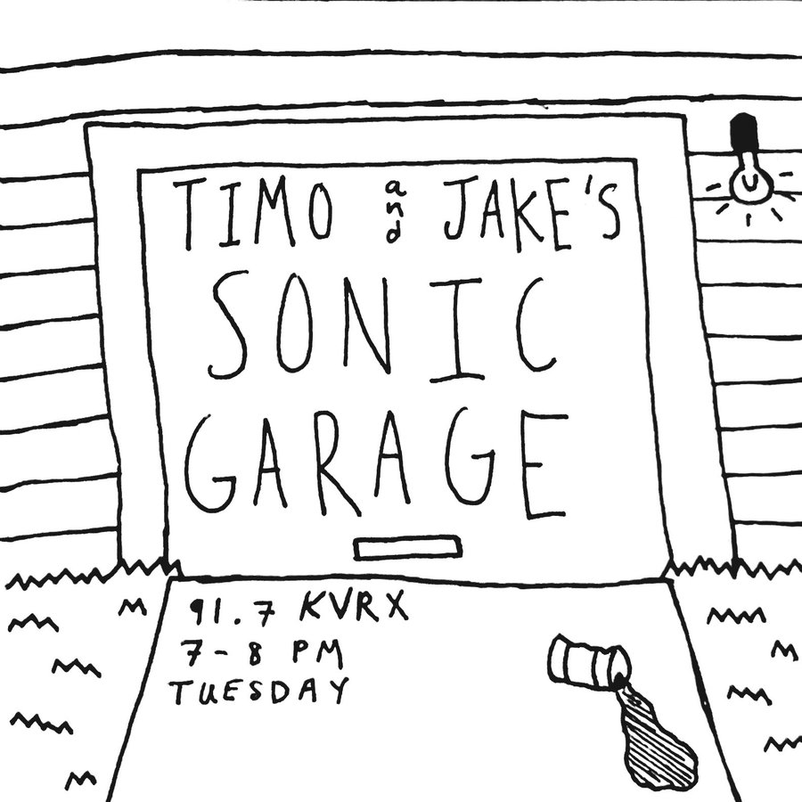 TIMO AND JAKE's SONIC GARAGE banner