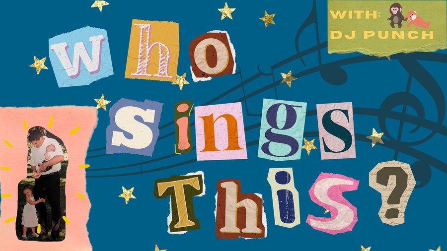 WHO SINGS THIS? banner